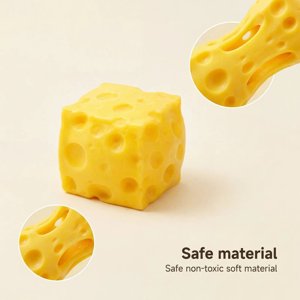 Giant Cheese Squeeze ADHD Fidget Toy