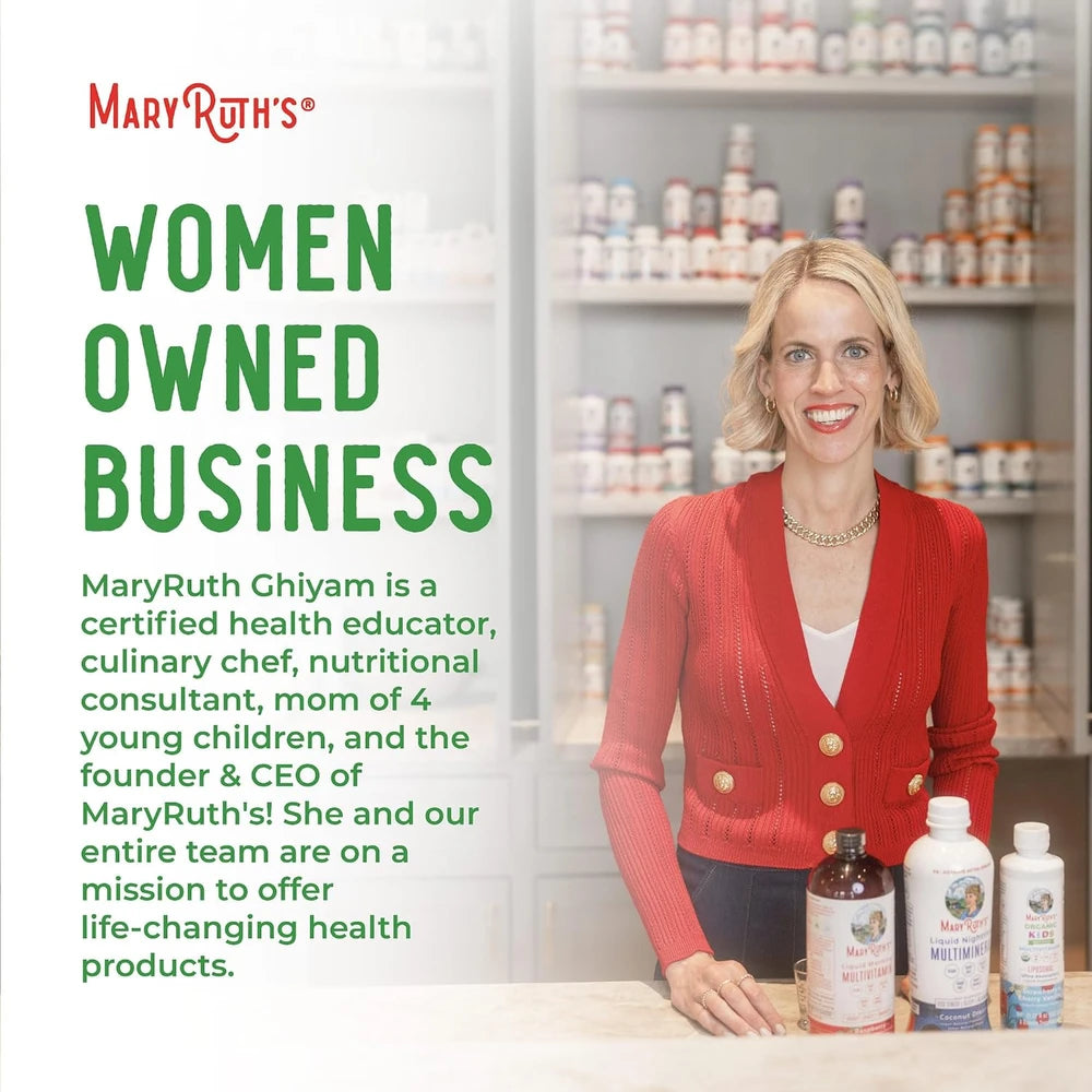MaryRuth L Theanine Liquid Drops for Morning Focus