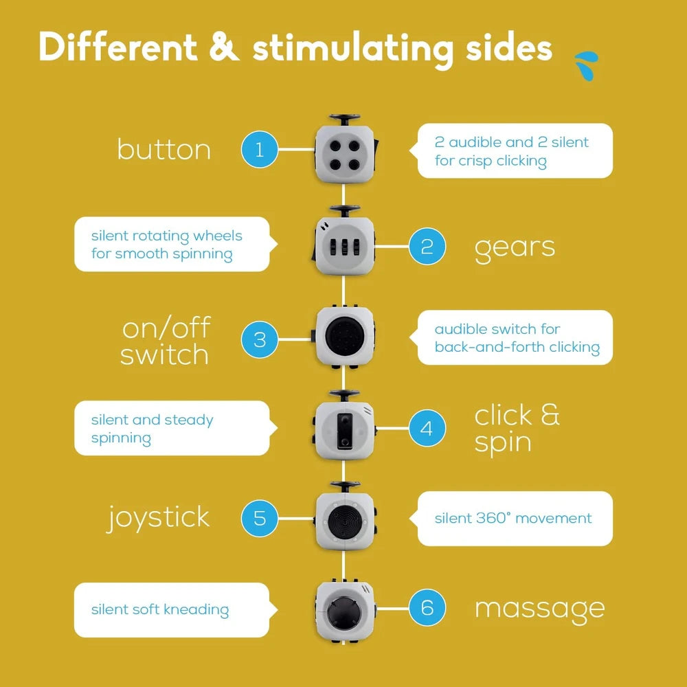 ADHD Fidget Cube – Pilpoc Desk Toy