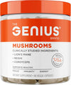 Organic Mushroom Complex Capsules for Mental Clarity and Energy