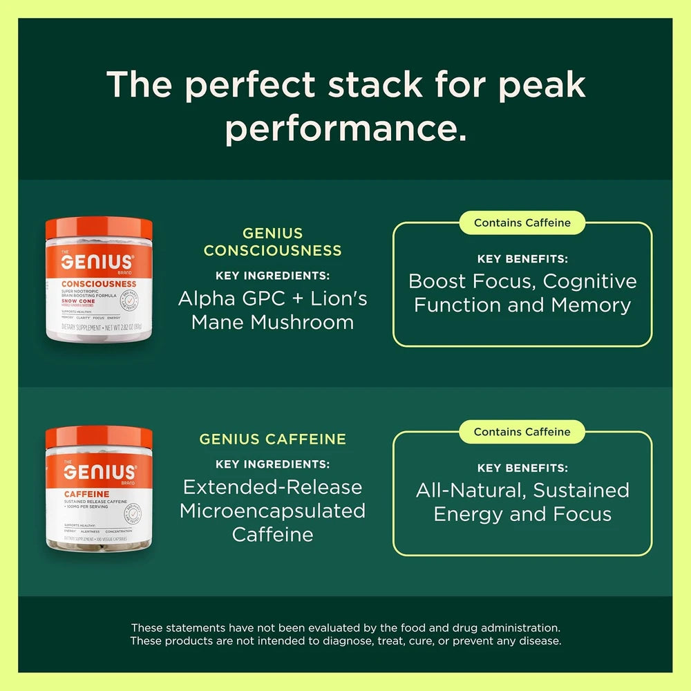Organic Mushroom Complex Capsules for Mental Clarity and Energy