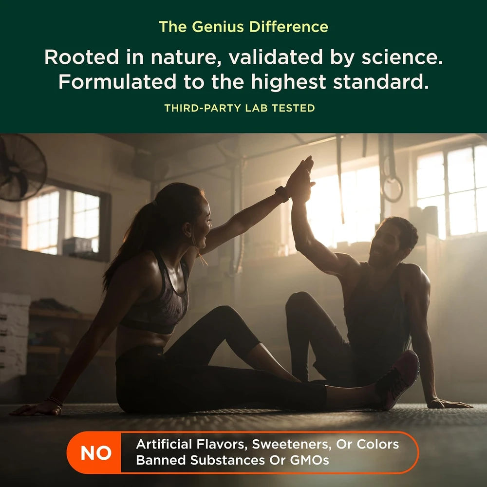Organic Mushroom Complex Capsules for Mental Clarity and Energy