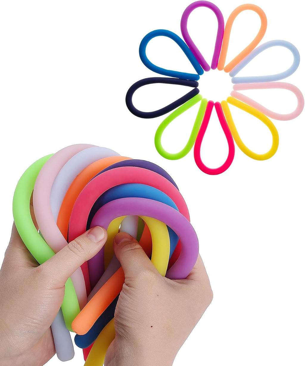 Monkey Noodle Stretchy ADHD Fidgets – 9 Pack