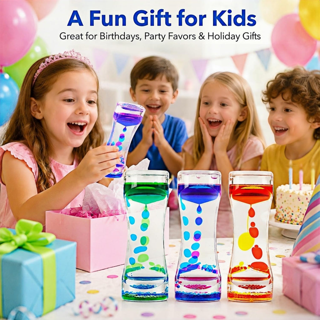Liquid Motion Timer Sensory Fidget – 3 Pack